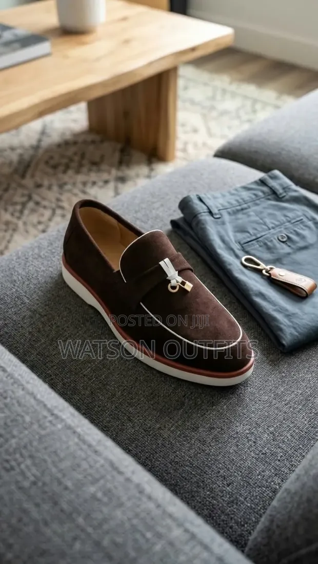 Men's Multicolour Leather Loafers - Brand New - 1