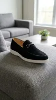 Men's Multicolour Leather Loafers - Brand New - 3