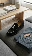 Men's Multicolour Leather Loafers - Brand New - 5