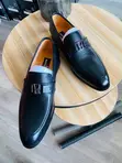 Nevzat Onay Loafers za Ngozi za Wanaume Zenye Kifungo - 3