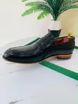 Viatu vya Kiume vya Clarks vya Ngozi vya Penny Loafers - 1