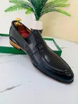 Viatu vya Kiume vya Clarks vya Ngozi vya Penny Loafers - 3