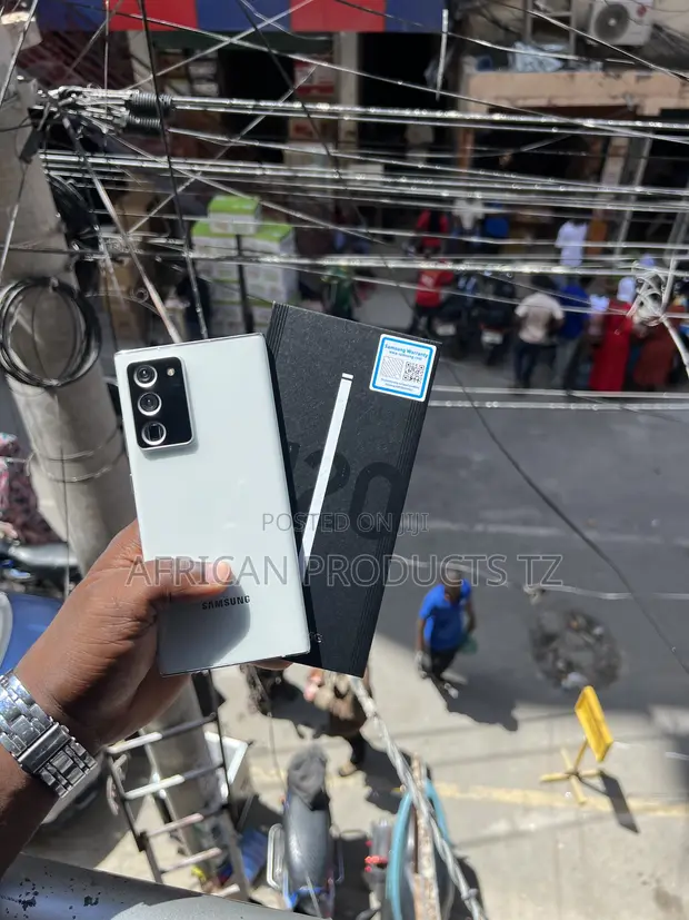 Samsung Galaxy Note 20 Ultra 128GB Mpya Nyeupe - 1