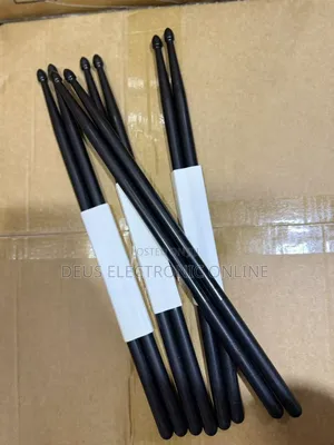Quality Plastic Drum Sticks - Black & Brown