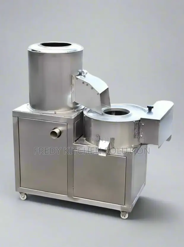 BX-CY100 Commercial Potato Peeler Cutter (30-50kg/Hr) - 1