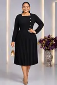Turkey Office Pleated Dress - Rich Aunty Edition 2026 - 2