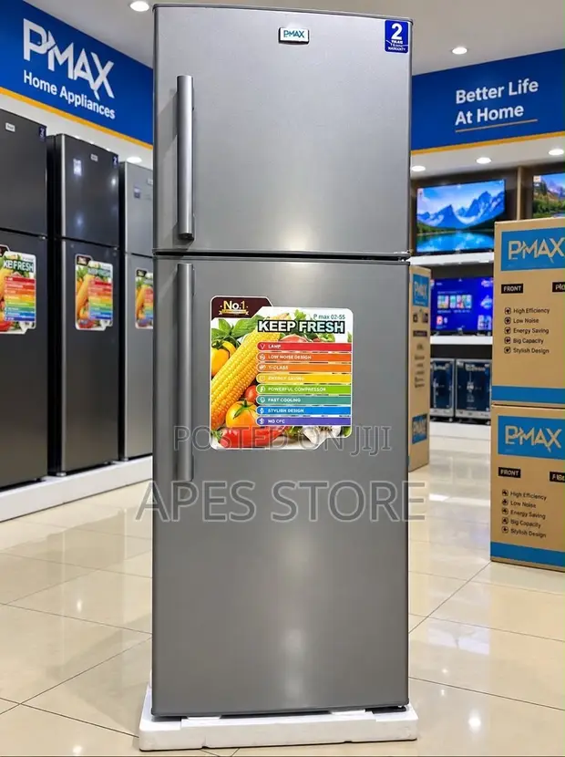Pmax 255L Double Door Refrigerator - 1