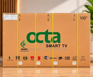 OCTA Frameless 100 Inch 4K UHD Smart TV with Bluetooth