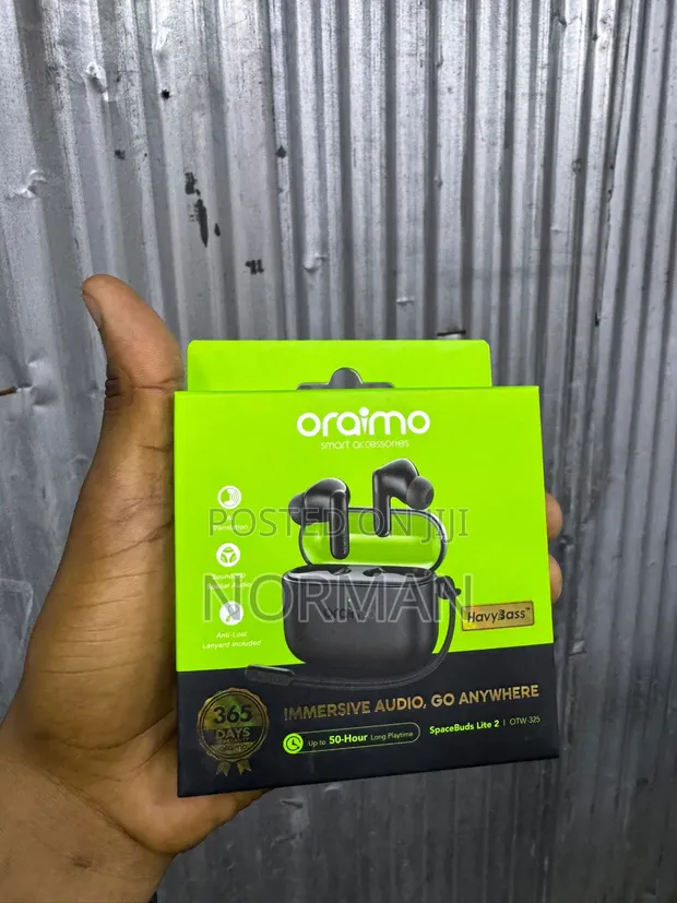 Oraimo HavyBase Wireless In-Ear Headphones - Brand New - 1