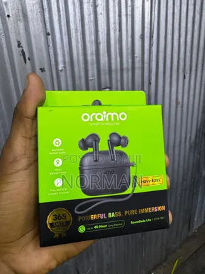 Oraimo HavyBase Vipaza Sauti vya Masikioni vya Wireless - Vipya Kabisa