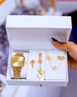Women's Jewelry Set (Watch, Bracelet, Earrings, Necklace) - 2