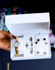 Women's Jewelry Set (Watch, Bracelet, Earrings, Necklace) - 5