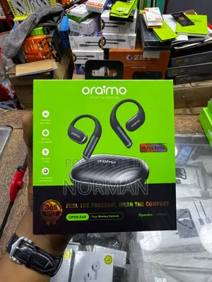 Oraimo HavyBase True Wireless Earbuds - Nyeusi