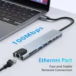 Type-C Hub 8-in-1 USB 3.0 - 3