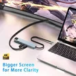 Type-C Hub 8-in-1 USB 3.0 - 4