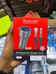 PD Metal Car Charger Suite - 4 in 1 - 1