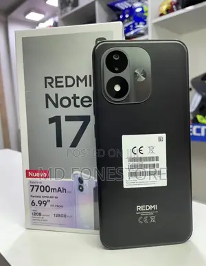 New Xiaomi Redmi Note 17 256GB Black