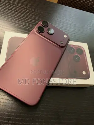 Apple iPhone 18 Pro Max 256GB Mpya Burgundy