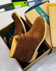 Viatu vya Ngozi vya Clarks vya Wanaume - 1