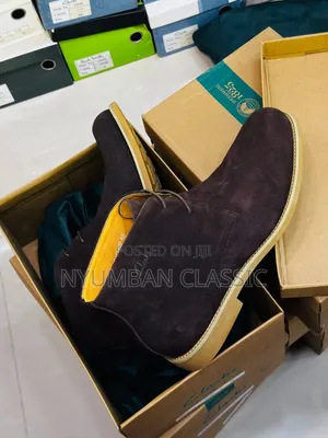 Viatu vya Ngozi vya Clarks vya Wanaume
