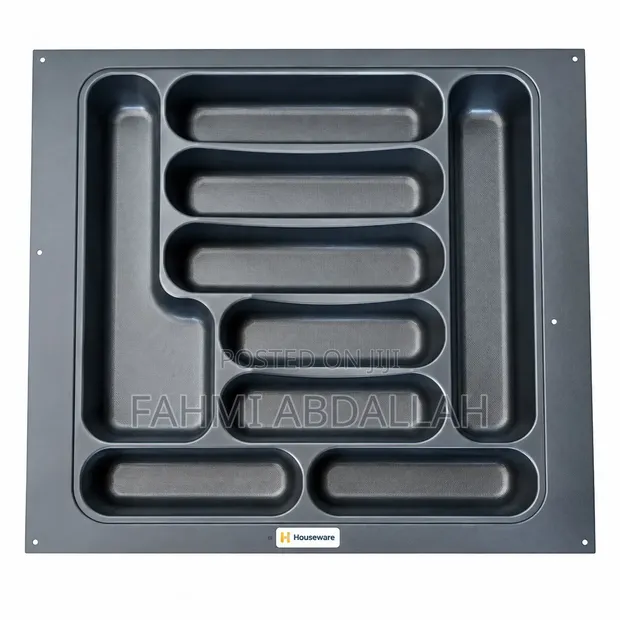 90cm Kitchen Cutlery Tray Organiser - Drawer Storage Box - 1