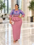 Blauz Sket Dress Fashion - 1