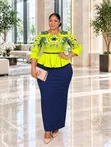 Blauz Sket Dress Fashion - 2