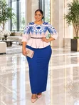 Blauz Sket Dress Fashion - 3