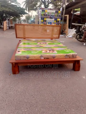 Kitanda cha Mbao Rahisi cha Skyline Furniture 5/6