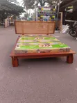 Kitanda cha Mbao Rahisi cha Skyline Furniture 5/6 - 2