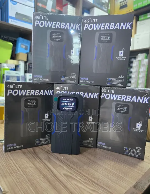 4G LTE WiFi Router & 10000mAh Power Bank (MIFI) - 1