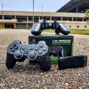 4K Game Stick Lite - 10,000+ Retro Games, Dual Wireless Controllers