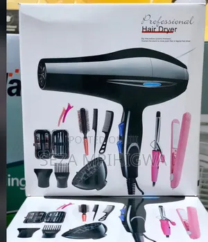 Professional Hair Dryer & Beauty Kit