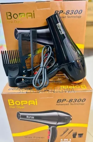 BOPAI BP-8300 Professional Hair Dryer Set 4-in-1