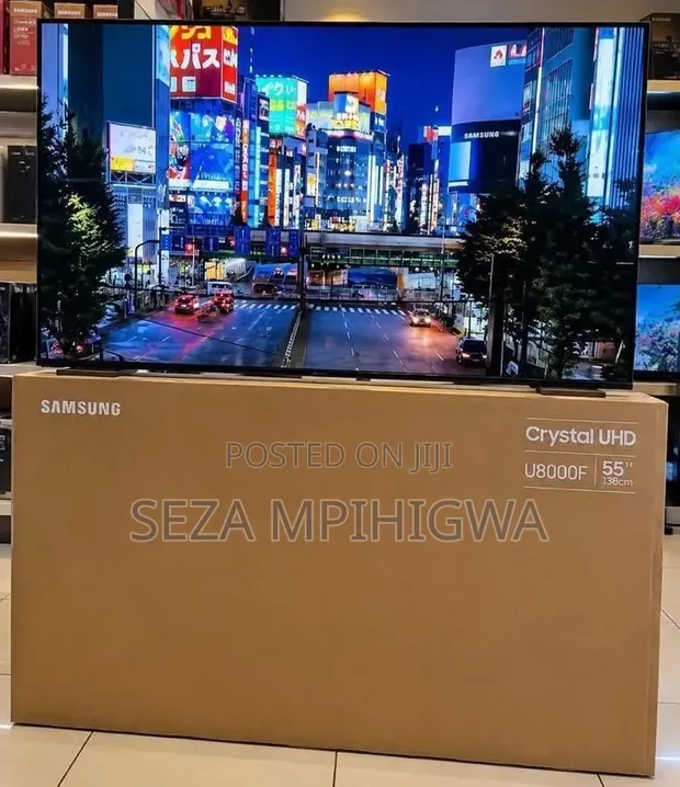 Samsung Crystal UHD 55" 4K Smart TV (Model: U8000F) - 1