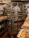 Bakery Cooling Rack Trolley - Stainless Steel - 4
