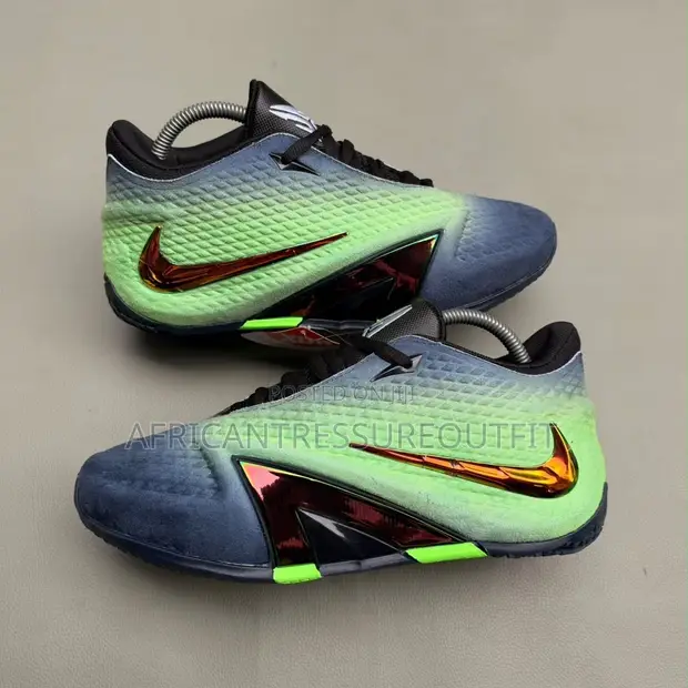 Nike Ja 4 Nightmare Basketball Shoes with Metallic Swoosh - 1