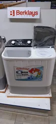 Mashine ya Kufulia Berklays Power Wash Twin Tube 6kg - 1