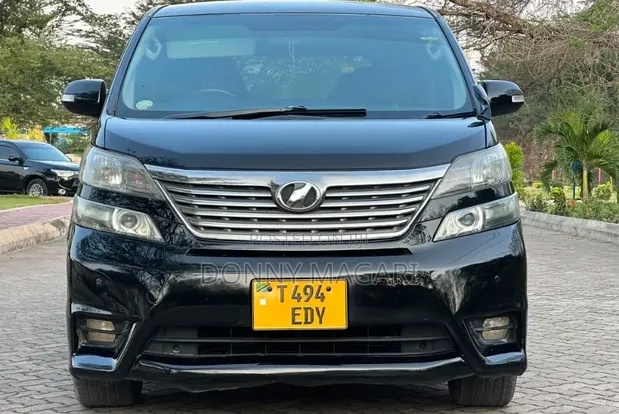 Toyota Vellfire 2009 Black - 1