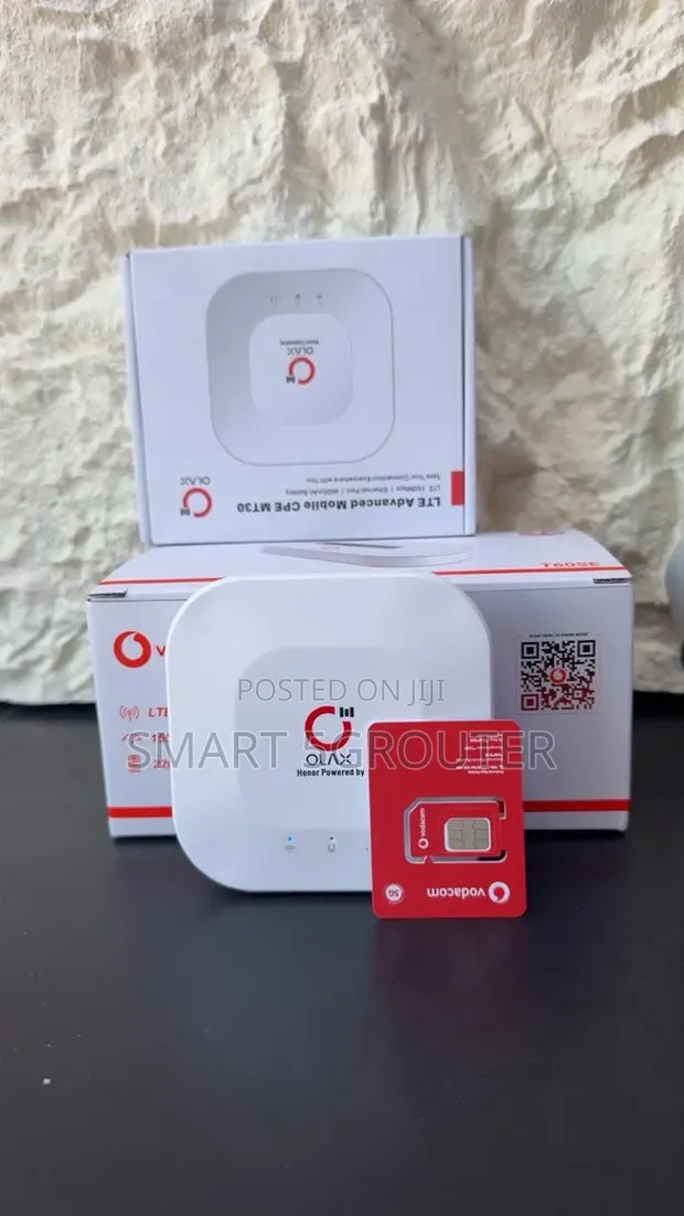 Olax MT30 Router na Mpango wa Data Usio na Kikomo wa Vodacom/YAS - 1