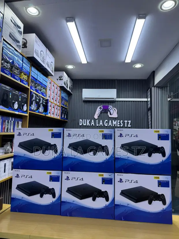 PlayStation 4 Slim - Mpya Kabisa - 1