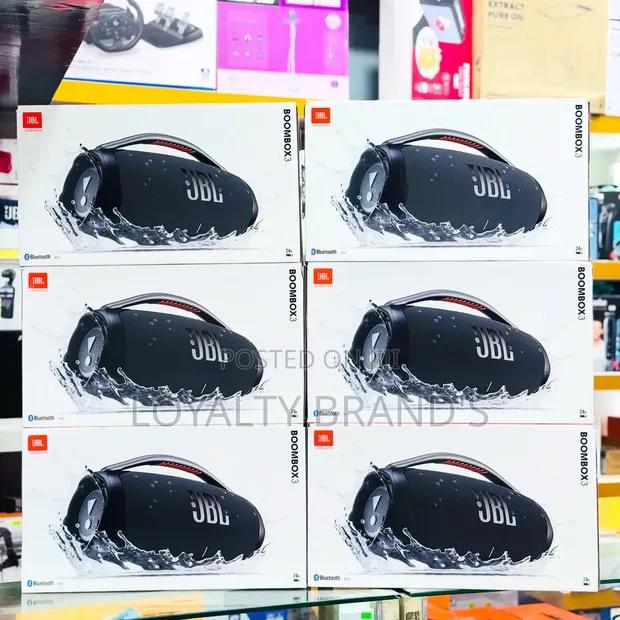 JBL Boombox 3 Spika Portable - Mpya Kabisa - 1
