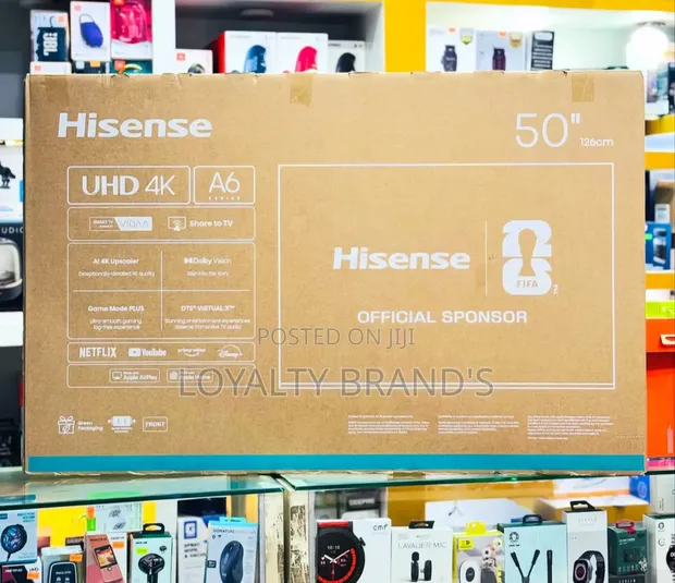 Hisense 50-inch UHD 4K Smart TV 50A6Q - 1