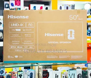 Hisense 50-inch UHD 4K Smart TV 50A6Q