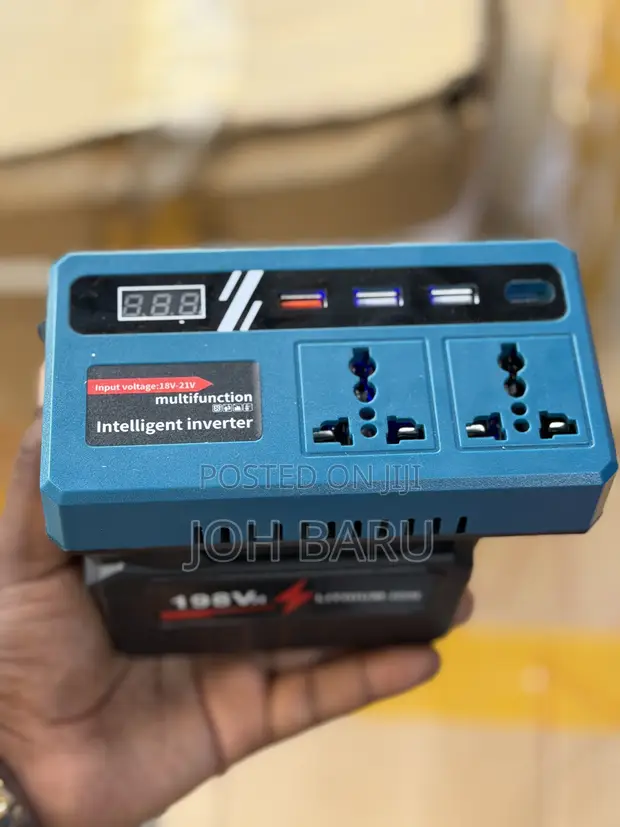 Heavy Duty Inverter Powerbank (2 Batteries) - 1