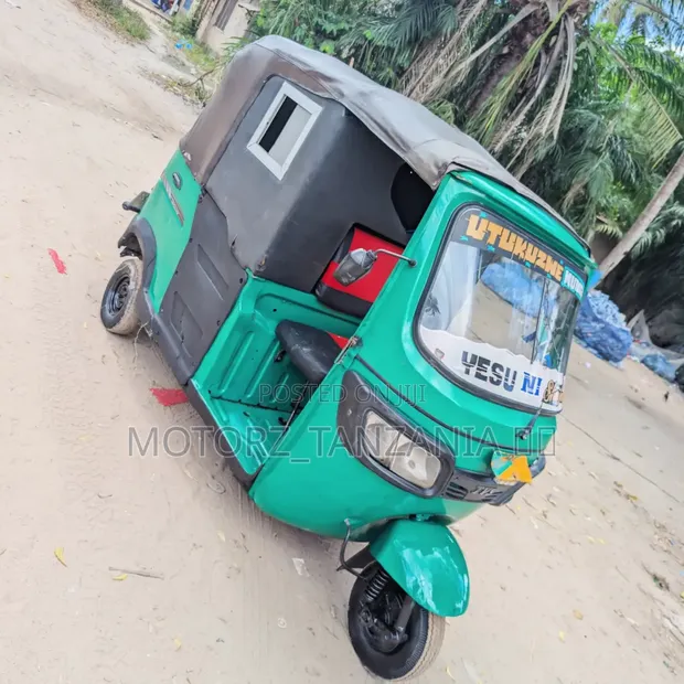 TVS 2022 Green Three-Wheeler - 1