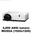 NEC ME403U Projector 4K, Lumens 4000 - 1