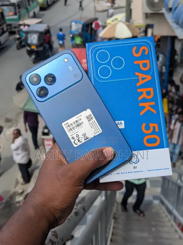 New Tecno Spark 50 128GB Blue - 1