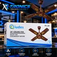 Qiudes FC-24 Kipas Dola Inchi 24 - 2