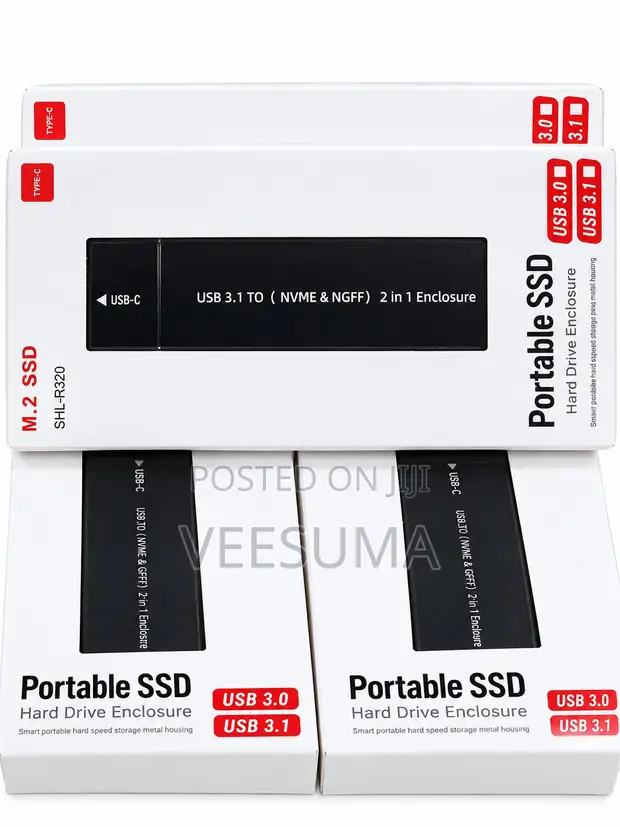 M.2 SSD Enclosure SHL-R320 - USB 3.1 Type-C - 1